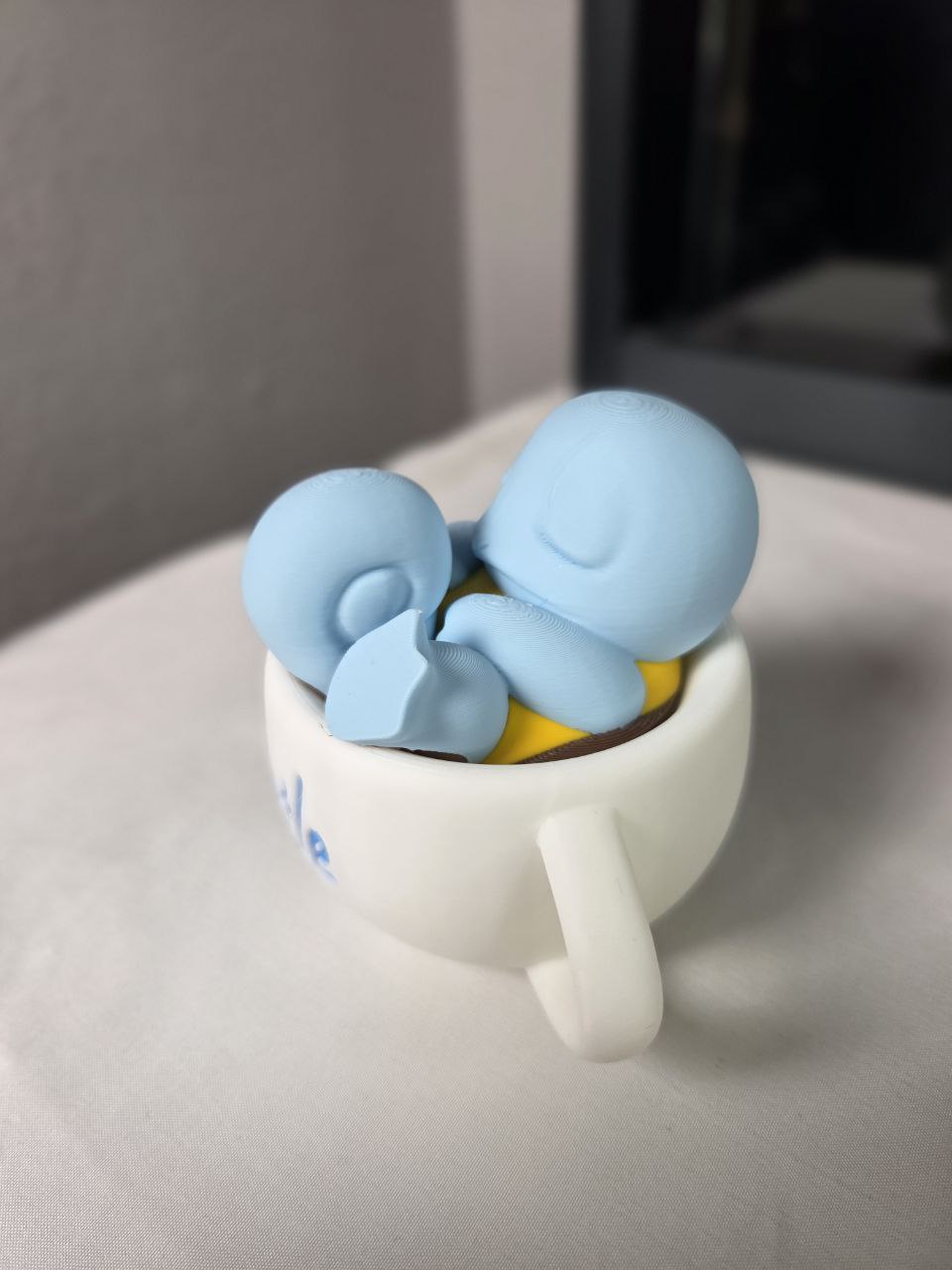 Miniaturas Pokémon en Taza | Figura 3D Coleccionable Squirtle